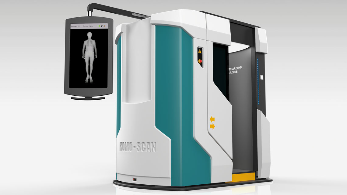 AMV Design Medrentech - homo scan X-ray body scanner